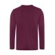 KARLOWSKY Herren Shirt CASUAL-FLAIR Rundhals Regular Aubergine