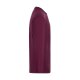 KARLOWSKY Herren Shirt CASUAL-FLAIR Rundhals Regular Aubergine