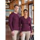 KARLOWSKY Herren Shirt CASUAL-FLAIR Rundhals Regular Aubergine