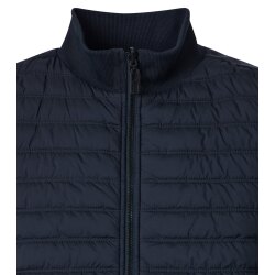 CASAMODA Outdoor-Sweatweste Stehkragen Zipper Regular Dunkelblau