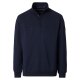 CASAMODA Herren Sweat-Troyer Zipper Regular Baumwollmix Marine