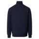 CASAMODA Herren Sweat-Troyer Zipper Regular Baumwollmix Marine