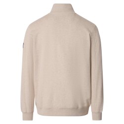 CASAMODA Herren Sweat-Troyer Zipper Regular Baumwollmix...