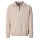CASAMODA Herren Sweat-Troyer Zipper Regular Baumwollmix Beige