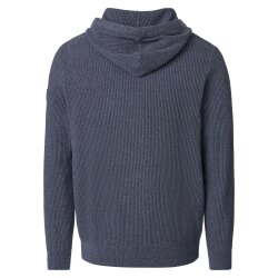 CASAMODA Herren Strickjacke Kapuze Zipper Regular...