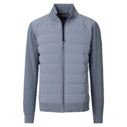 CASAMODA Herren Strickjacke Zipper Regular Baumwolle...