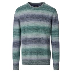 CASAMODA Herren Strickpullover Rundhals Regular Grün...