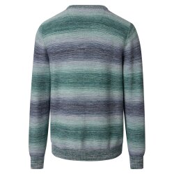 CASAMODA Herren Strickpullover Rundhals Regular Grün...