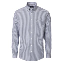 CASAMODA Herren Freizeithemd Button-Down Comfort Blau...