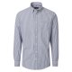 CASAMODA Herren Freizeithemd Button-Down Comfort Blau gestreift