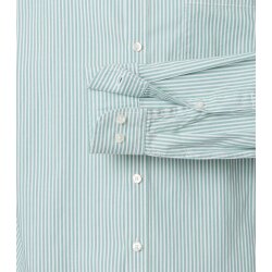 CASAMODA Herren Freizeithemd Button-Down Comfort Grün gestreift