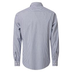 CASAMODA Herren Freizeithemd Langarm Button-Down Blau...