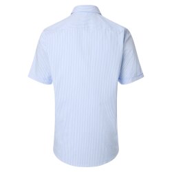 CASAMODA Herren Freizeithemd Button-Down Casual Blau...
