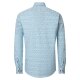 CASAMODA Herren Freizeithemd Button-Down Comfort Grün gepunktet