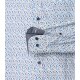 CASAMODA Herren Freizeithemd Button-Down Comfort Beige gepunktet