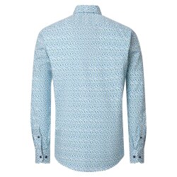 CASAMODA Herren Freizeithemd Button-Down Casual Grün...