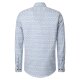 CASAMODA Herren Freizeithemd Button-Down Casual Beige gepunktet