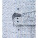 CASAMODA Herren Freizeithemd Button-Down Casual Beige gepunktet
