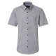 CASAMODA Herren Freizeithemd Kurzarm Kent Comfort Gelb gemustert