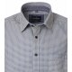 CASAMODA Herren Freizeithemd Kurzarm Kent Comfort Gelb gemustert