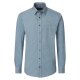 CASAMODA Herren Freizeithemd Langarm Kent Casual Grün gemustert