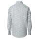 CASAMODA Herren Freizeithemd Langarm Kent Casual Grün Muster