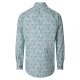 CASAMODA Herren Freizeithemd Langarm Kent Casual Grün Muster