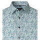 CASAMODA Herren Freizeithemd Langarm Kent Casual Grün Muster