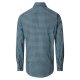 CASAMODA Herren Freizeithemd Langarm Button-Down Casual Grün Karo