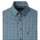 CASAMODA Herren Freizeithemd Langarm Button-Down Casual Grün Karo