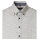 CASAMODA Herren Freizeithemd Button-Down Casual Blau Muster