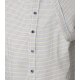 CASAMODA Herren Freizeithemd Button-Down Casual Blau Muster
