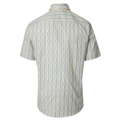 CASAMODA Herren Freizeithemd Button-Down Casual Gelb...