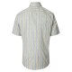 CASAMODA Herren Freizeithemd Button-Down Casual Gelb Streifen