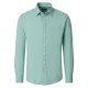 CASAMODA Herren Freizeithemd Langarm Kent Casual Leinen Grün