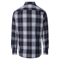 CASAMODA Herren Freizeithemd Langarm Kent Casual Braun Karo
