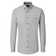 CASAMODA Herren Freizeithemd Langarm Kent Casual Grün Muster