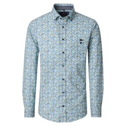 CASAMODA Herren Freizeithemd Lang Button-Down Casual...