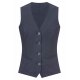 Greiff FLOW Damen Business Weste V-Neck Regular Stretch Marine