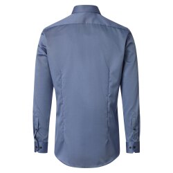 VENTI Herren Businesshemd 69er Langarm Kent Body-Fit Blau