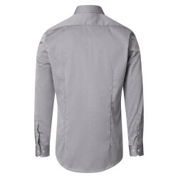 VENTI Herren Businesshemd 69er Langarm Kent Body-Fit Silber