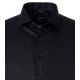 VENTI Herren Businesshemd 69er Langarm Kent Body-Fit Schwarz