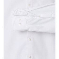 VENTI Herren Businesshemd Langarm Kent Comfort-Fit Weiß