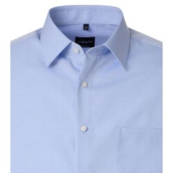 VENTI Herren Businesshemd Langarm Kent Comfort-Fit Hellblau