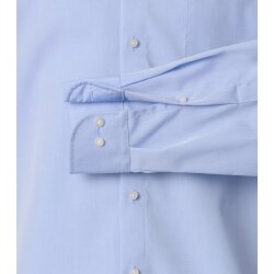 VENTI Herren Businesshemd Langarm Kent Comfort-Fit Hellblau