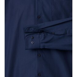 VENTI Herren Businesshemd Langarm Kent Comfort-Fit Marine