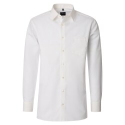 VENTI Herren Businesshemd Langarm Kent Comfort-Fit Creme