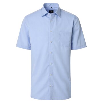VENTI Herren Businesshemd Kurzarm Kent Comfort-Fit Hellblau