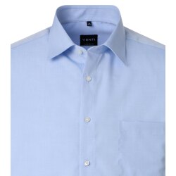 VENTI Herren Businesshemd Kurzarm Kent Comfort-Fit Hellblau