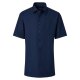 VENTI Herren Businesshemd Kurzarm Kent Comfort-Fit Marine